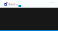 Desktop Screenshot of motherteresansg.com